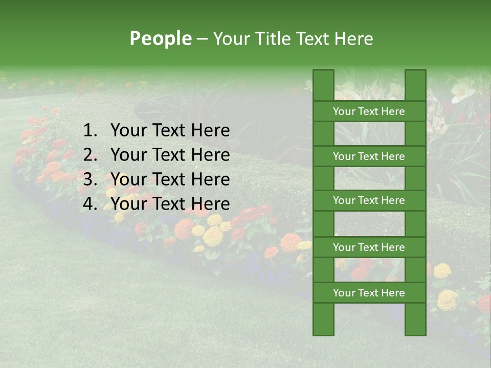 Big Classic Popcorn Glass Bowl PowerPoint Template