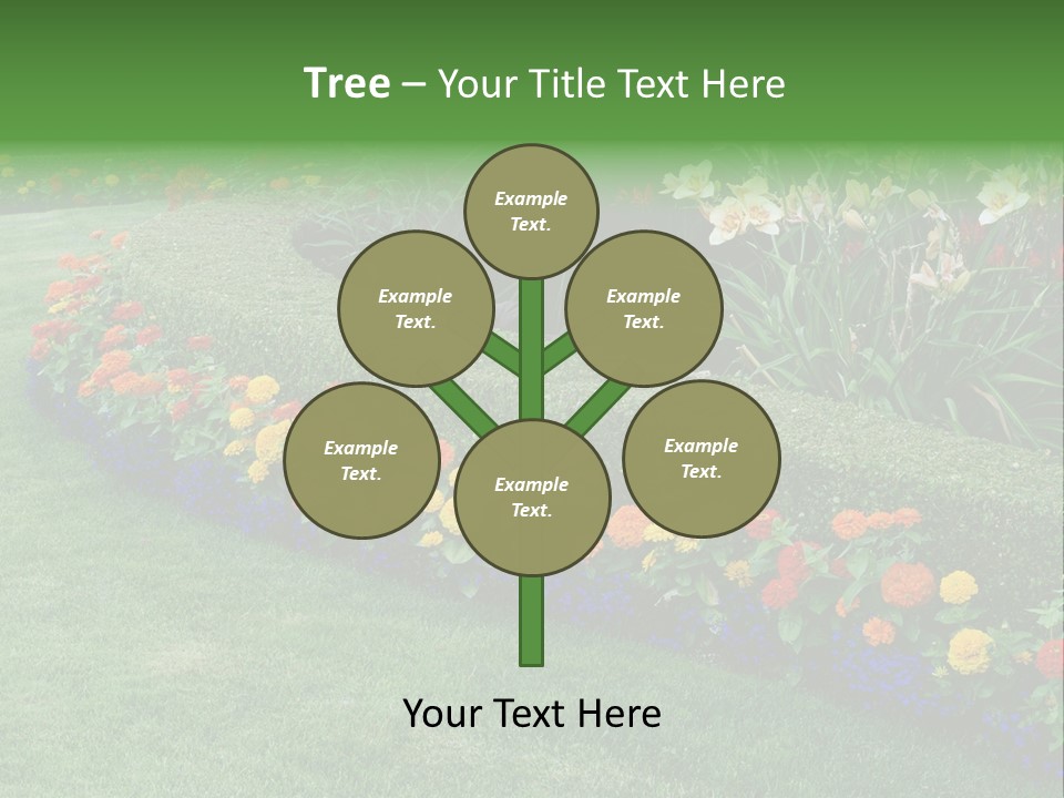 Big Classic Popcorn Glass Bowl PowerPoint Template