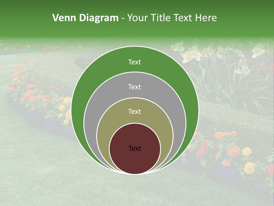 Big Classic Popcorn Glass Bowl PowerPoint Template