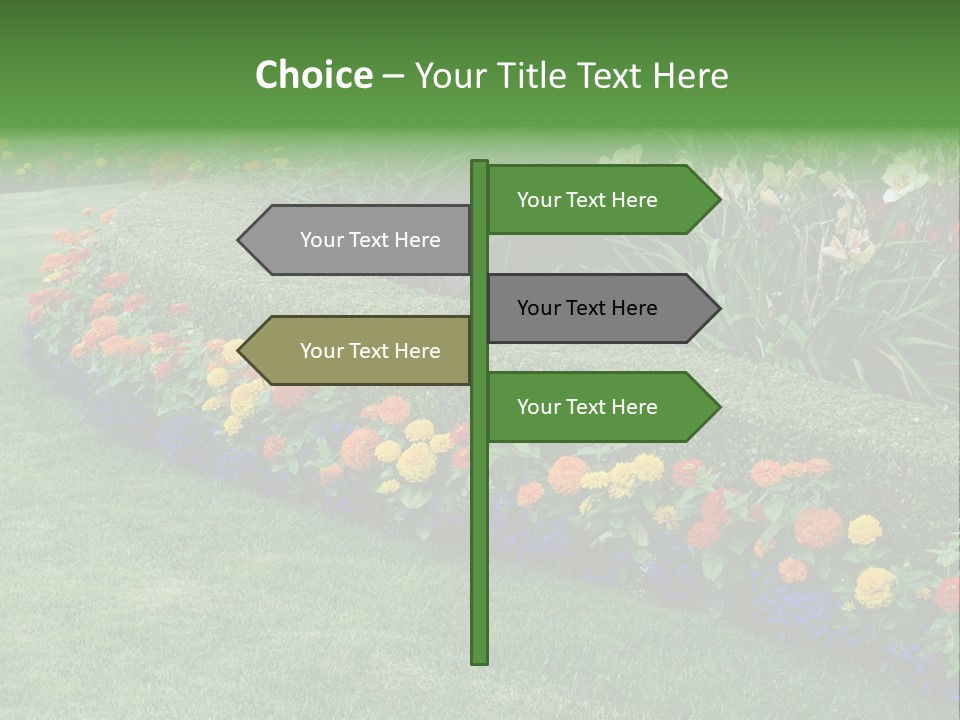 Big Classic Popcorn Glass Bowl PowerPoint Template
