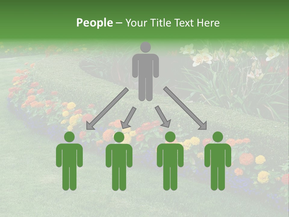 Big Classic Popcorn Glass Bowl PowerPoint Template