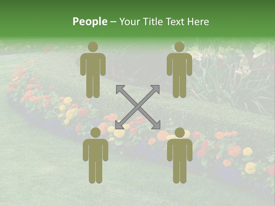 Big Classic Popcorn Glass Bowl PowerPoint Template