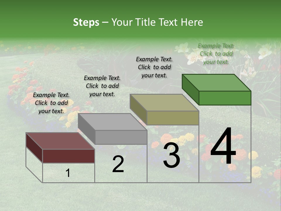 Big Classic Popcorn Glass Bowl PowerPoint Template