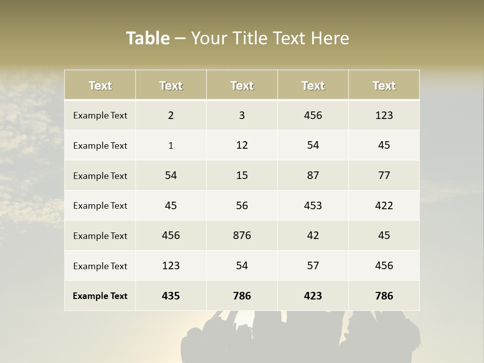 Freedom Team Work Collaboration Concept PowerPoint Template
