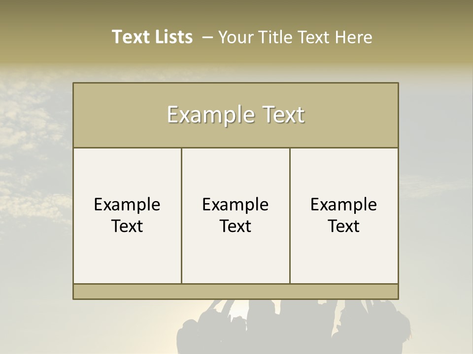 Freedom Team Work Collaboration Concept PowerPoint Template