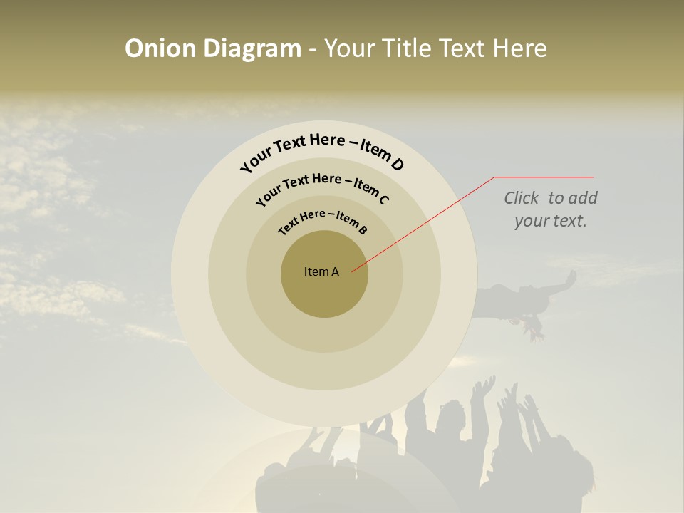 Freedom Team Work Collaboration Concept PowerPoint Template