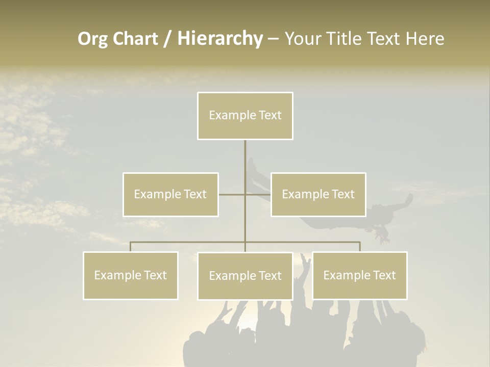 Freedom Team Work Collaboration Concept PowerPoint Template