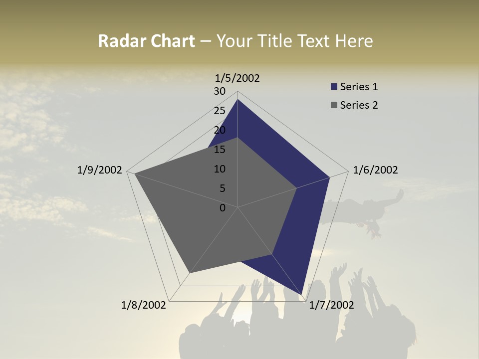 Freedom Team Work Collaboration Concept PowerPoint Template