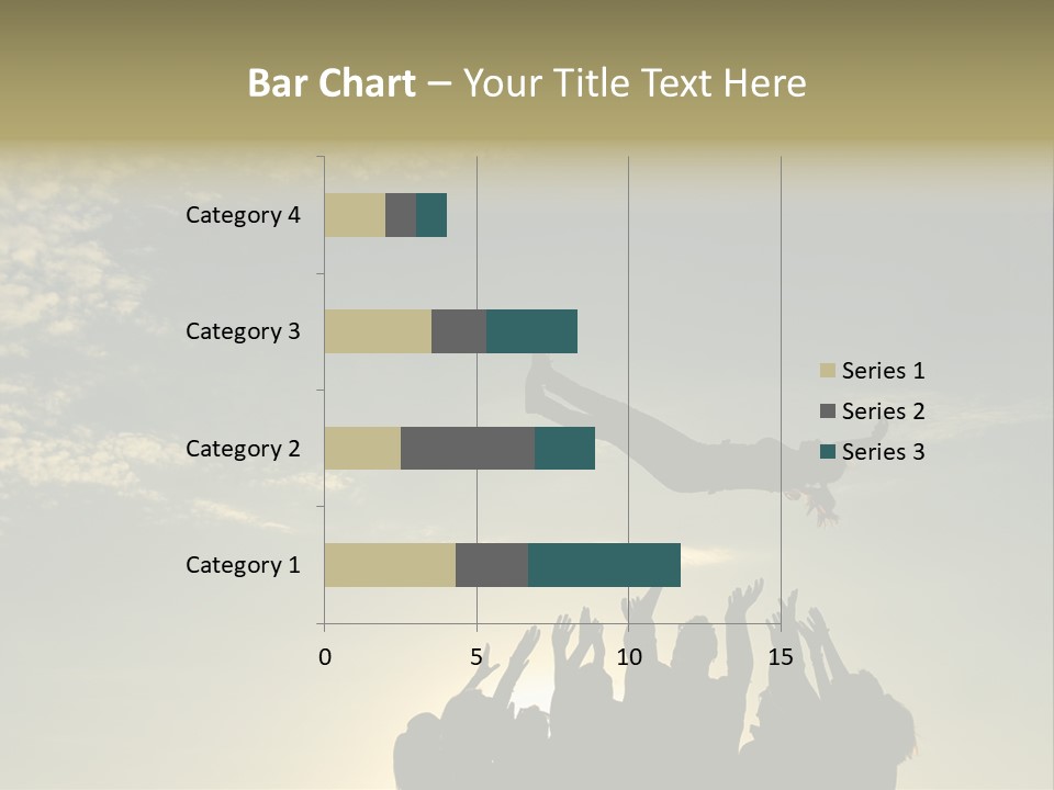 Freedom Team Work Collaboration Concept PowerPoint Template