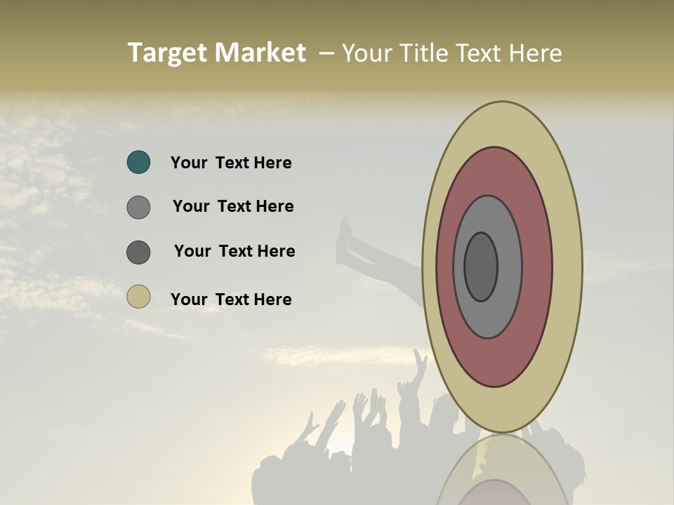 Freedom Team Work Collaboration Concept PowerPoint Template