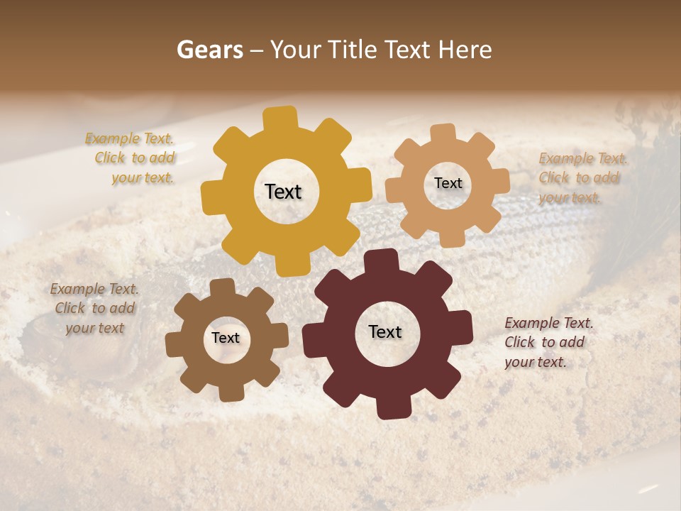 Cuisine Healthy Horizontal PowerPoint Template