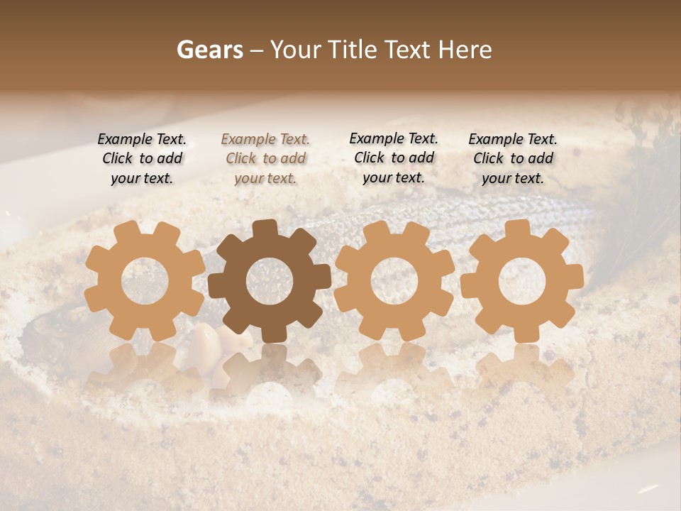Cuisine Healthy Horizontal PowerPoint Template