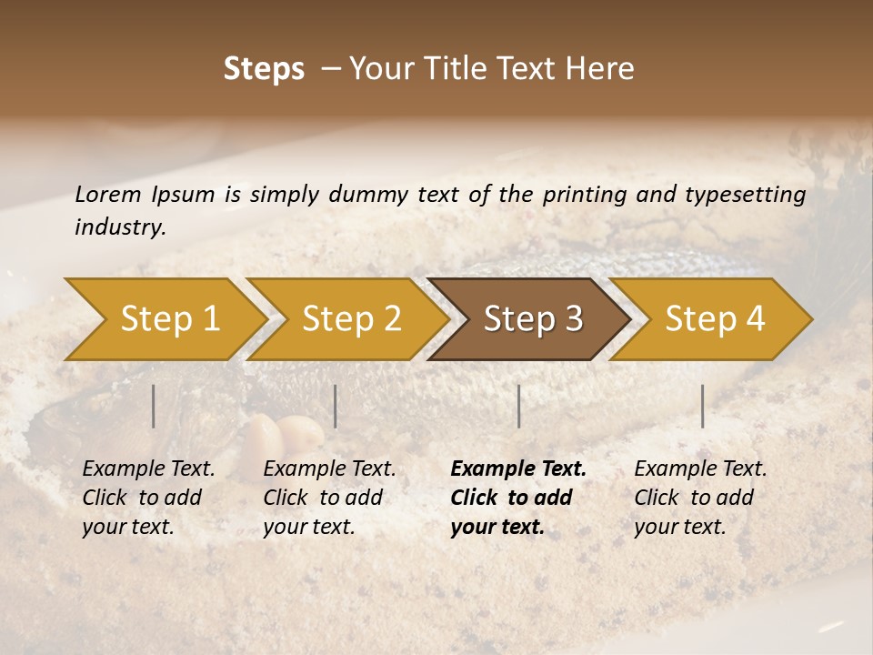 Cuisine Healthy Horizontal PowerPoint Template