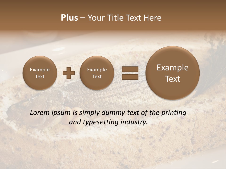 Cuisine Healthy Horizontal PowerPoint Template