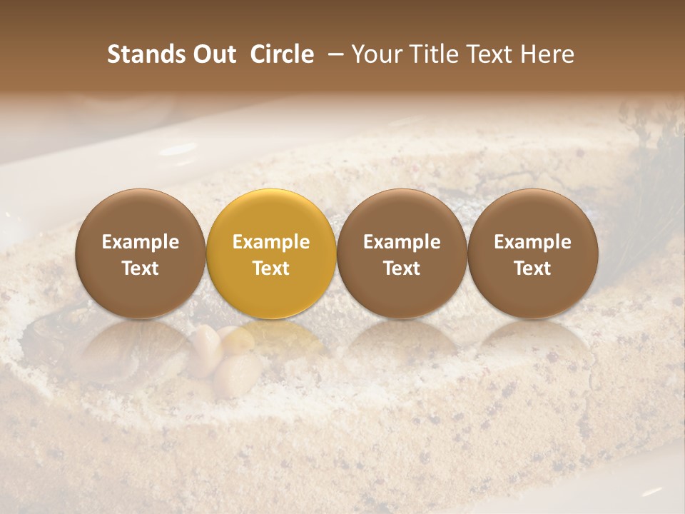 Cuisine Healthy Horizontal PowerPoint Template
