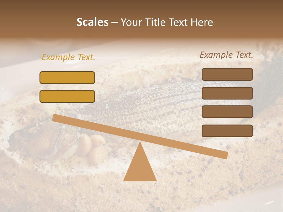 Cuisine Healthy Horizontal PowerPoint Template