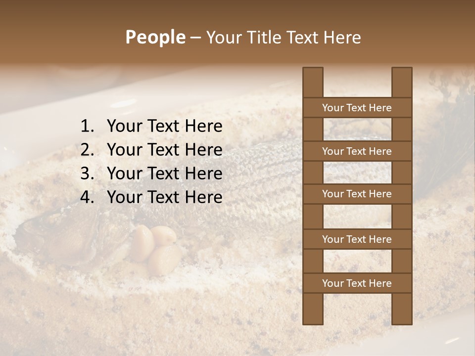 Cuisine Healthy Horizontal PowerPoint Template