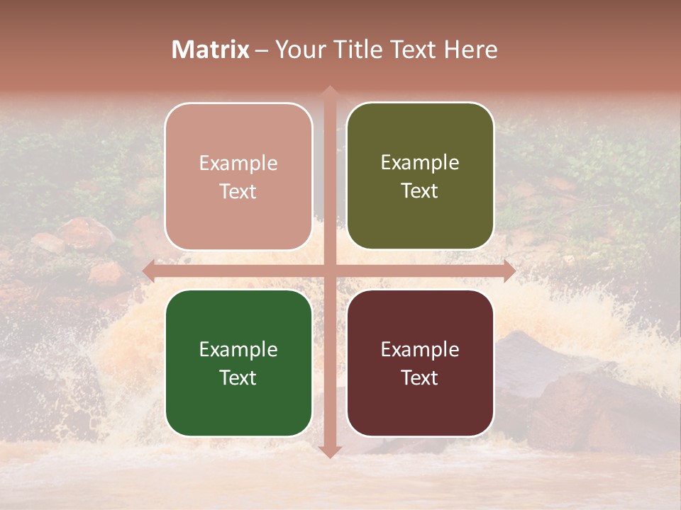 Environment Water Biodegradable PowerPoint Template