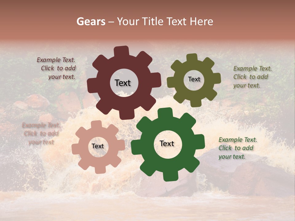 Environment Water Biodegradable PowerPoint Template