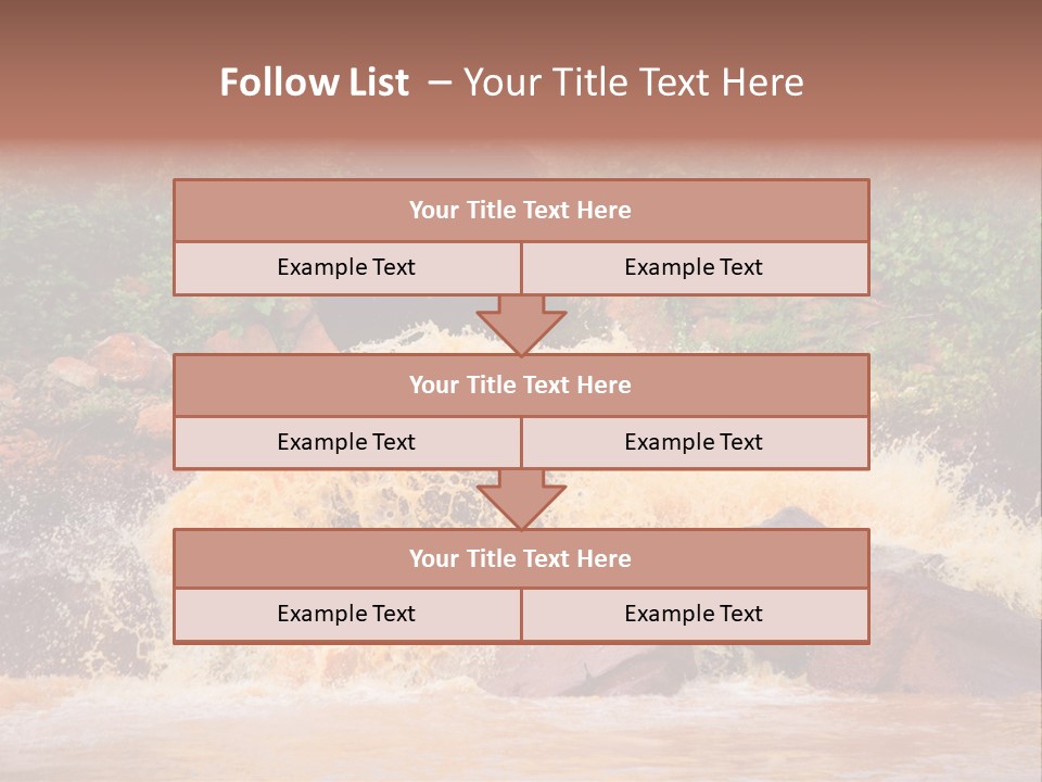 Environment Water Biodegradable PowerPoint Template