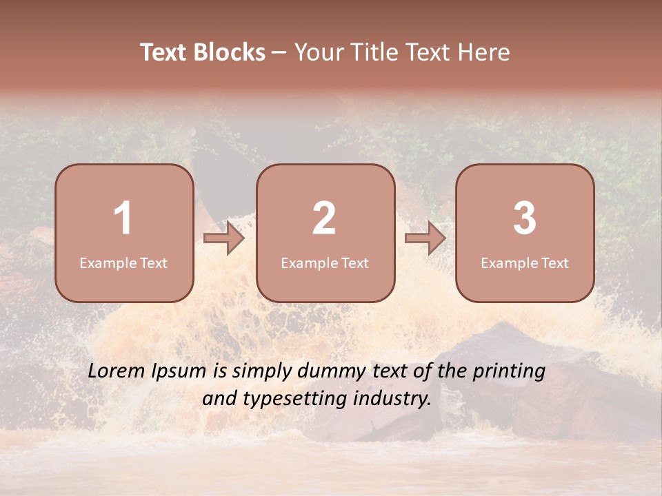 Environment Water Biodegradable PowerPoint Template