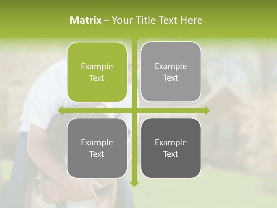 Outdoors Puppy Vacation PowerPoint Template