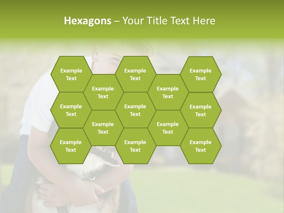 Outdoors Puppy Vacation PowerPoint Template