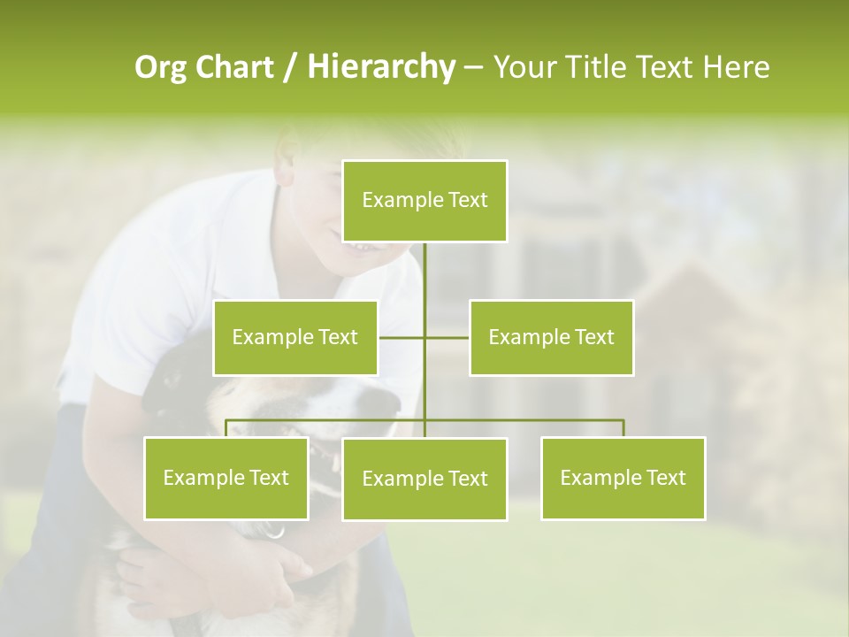 Outdoors Puppy Vacation PowerPoint Template