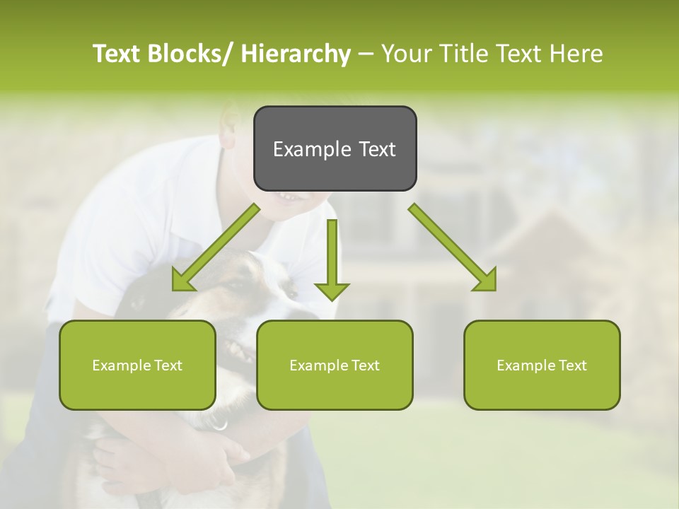 Outdoors Puppy Vacation PowerPoint Template