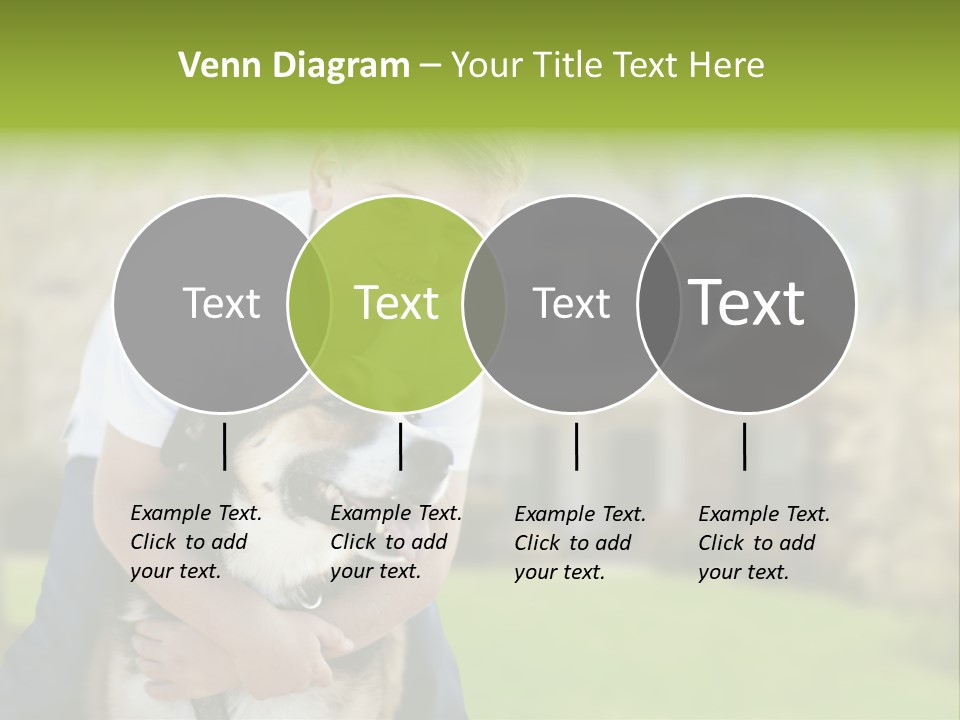 Outdoors Puppy Vacation PowerPoint Template