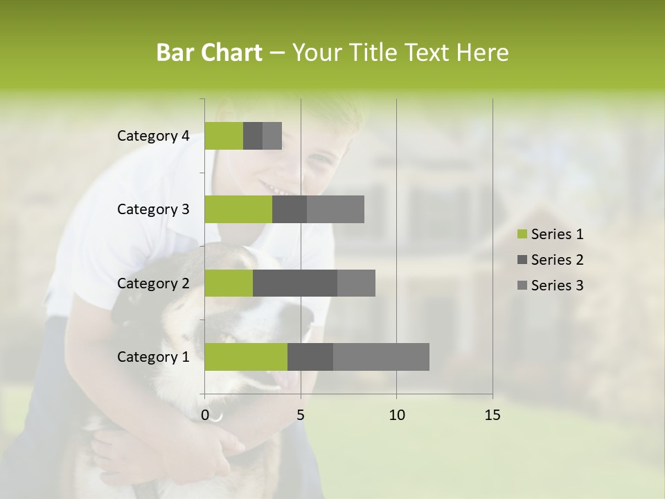 Outdoors Puppy Vacation PowerPoint Template