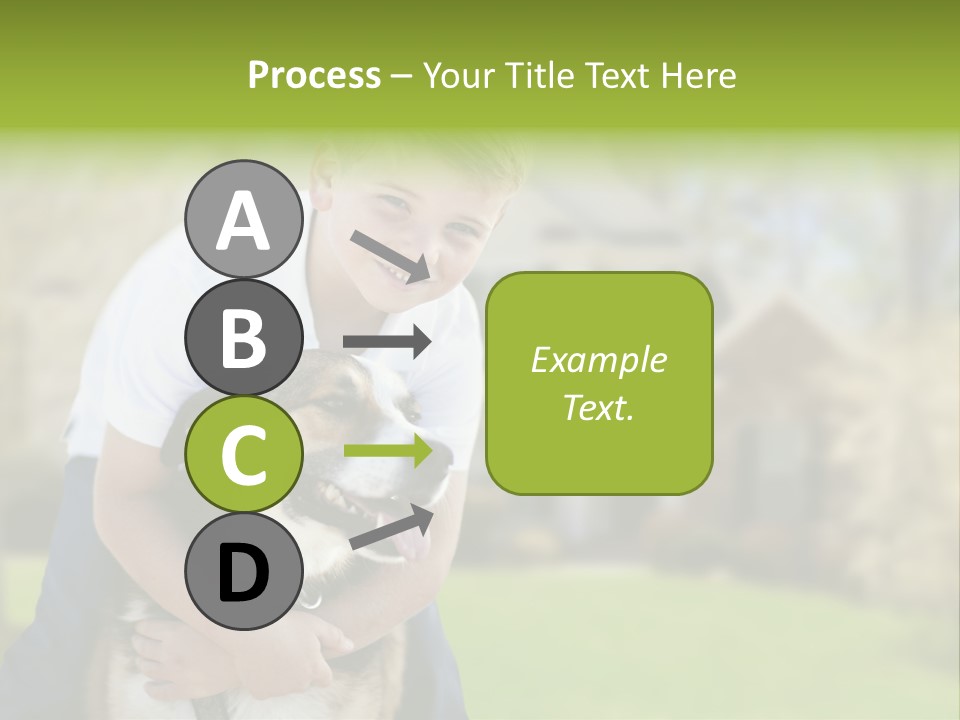 Outdoors Puppy Vacation PowerPoint Template