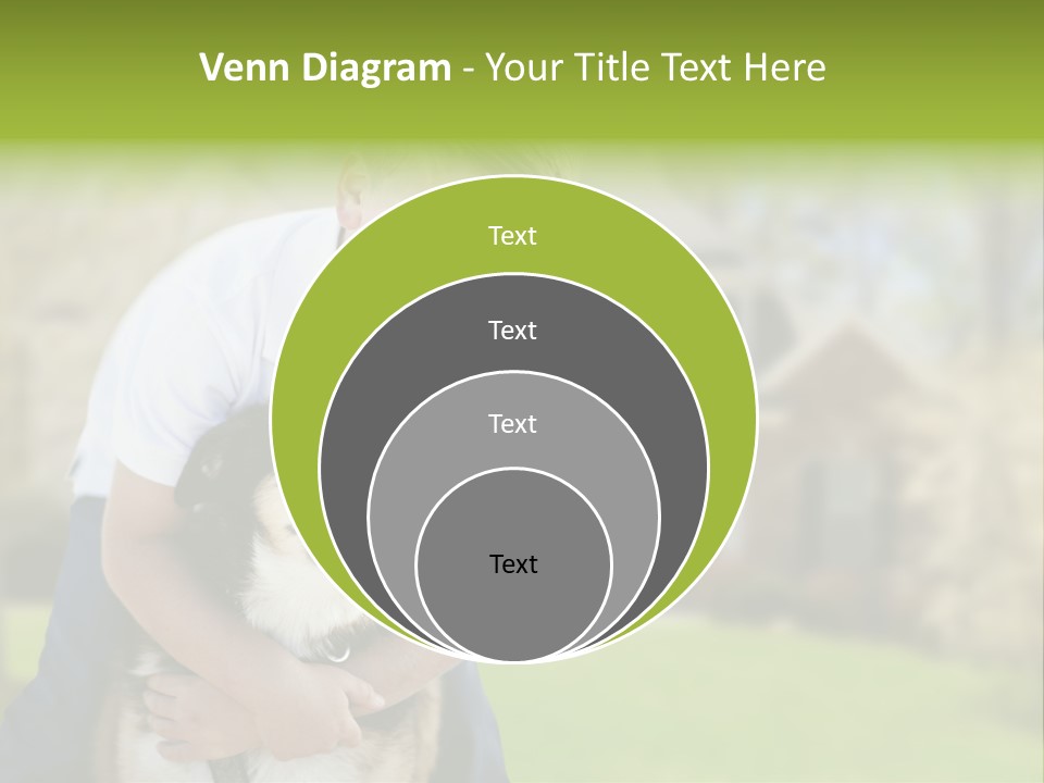 Outdoors Puppy Vacation PowerPoint Template