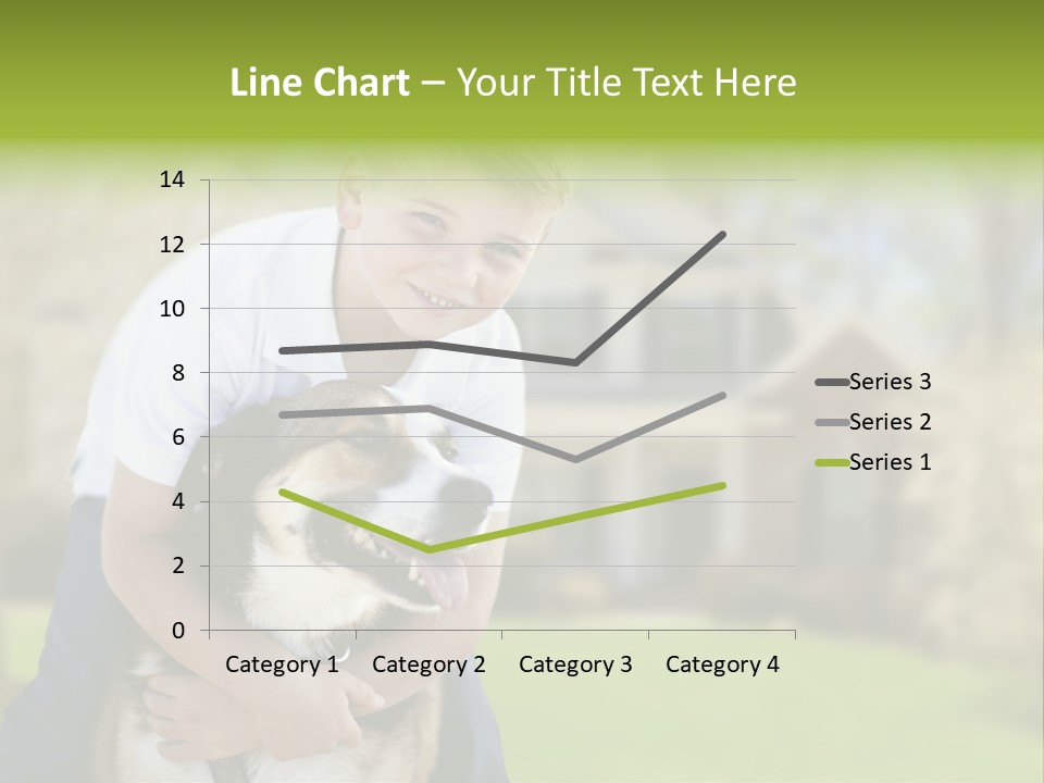 Outdoors Puppy Vacation PowerPoint Template