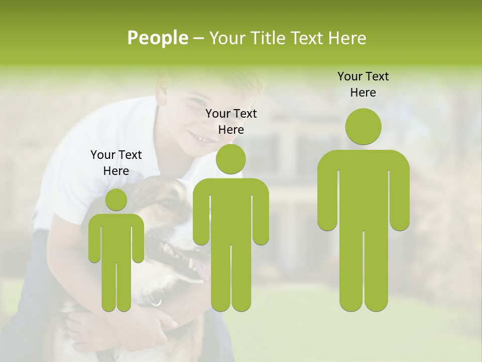 Outdoors Puppy Vacation PowerPoint Template