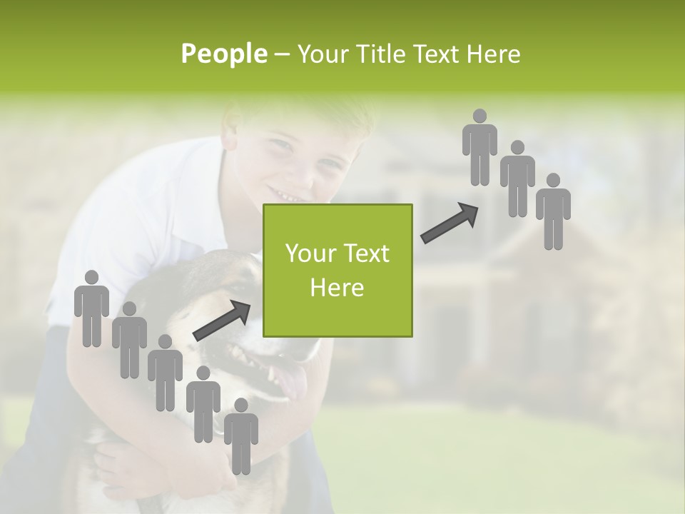 Outdoors Puppy Vacation PowerPoint Template