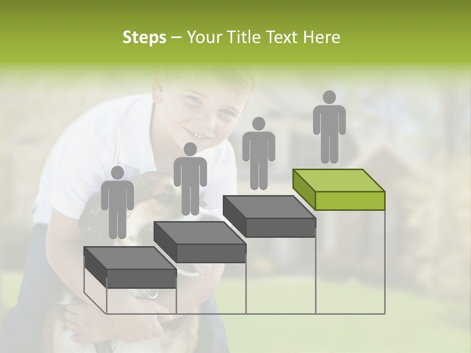 Outdoors Puppy Vacation PowerPoint Template