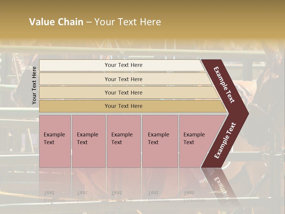 West Competition Calf PowerPoint Template