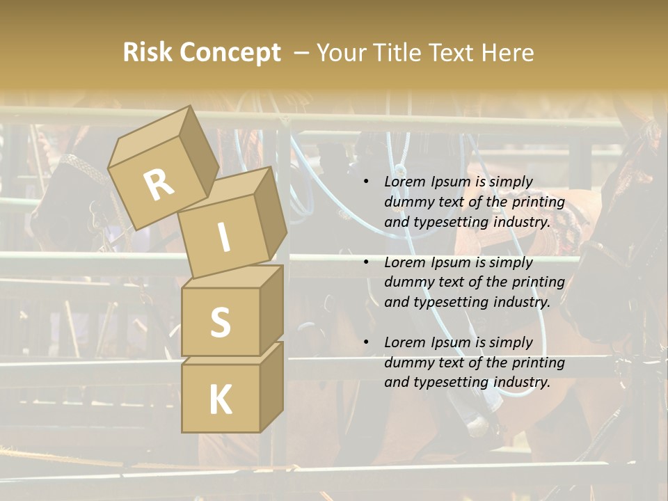 West Competition Calf PowerPoint Template