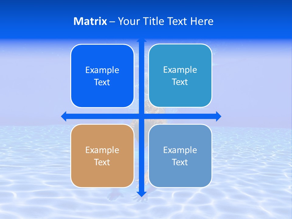 Exercise Beach People PowerPoint Template