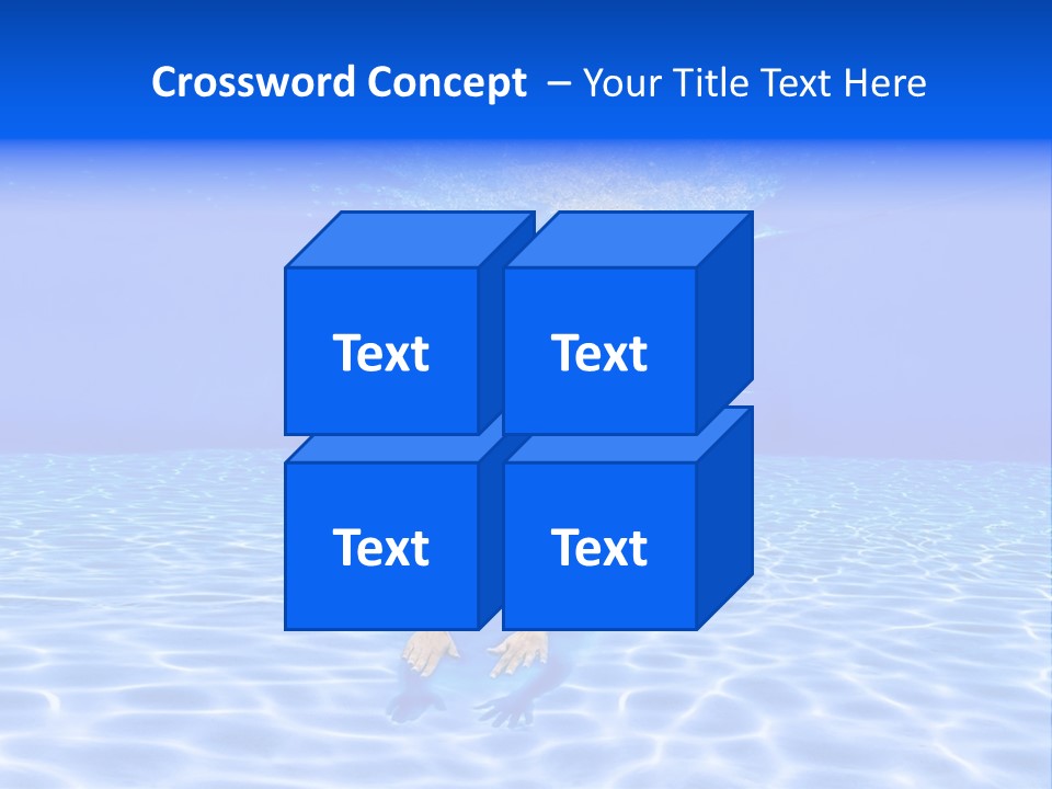 Exercise Beach People PowerPoint Template