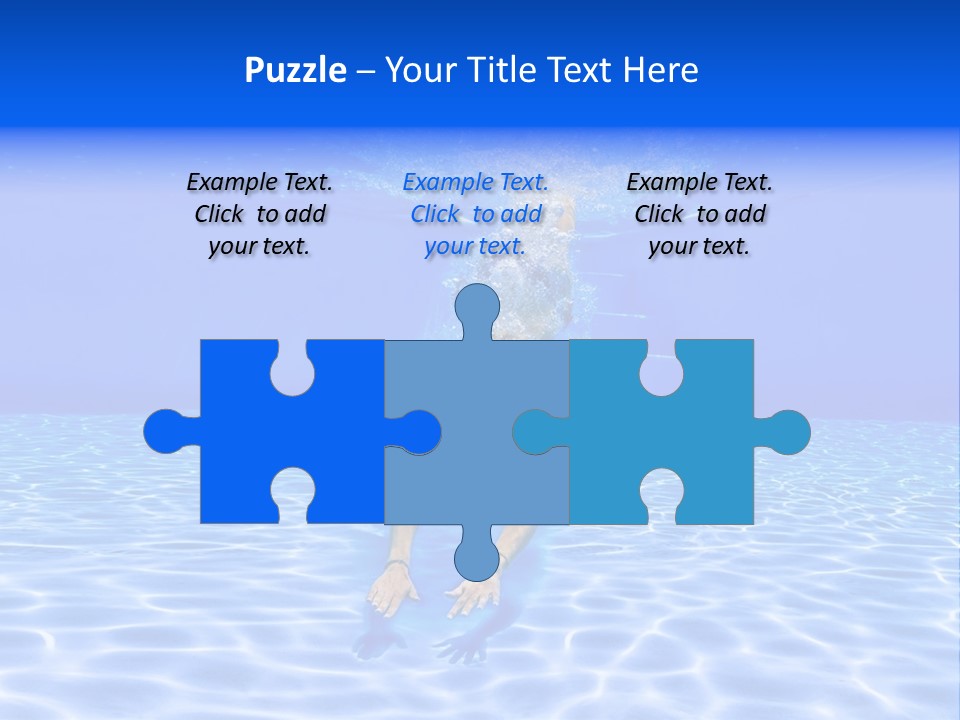 Exercise Beach People PowerPoint Template