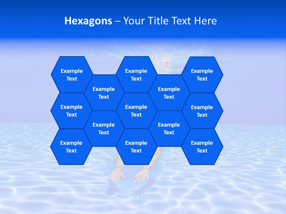 Exercise Beach People PowerPoint Template