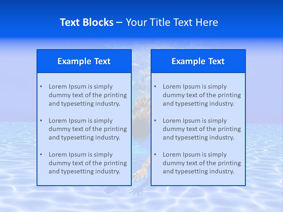 Exercise Beach People PowerPoint Template