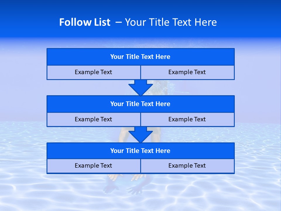 Exercise Beach People PowerPoint Template