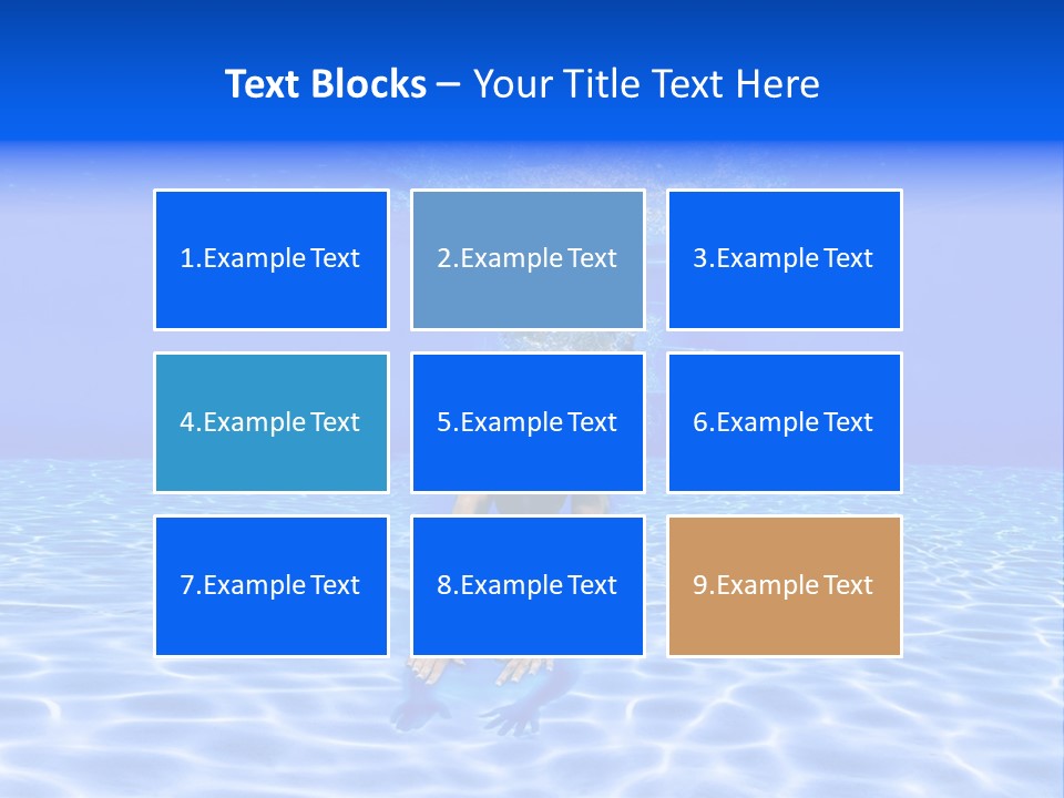 Exercise Beach People PowerPoint Template