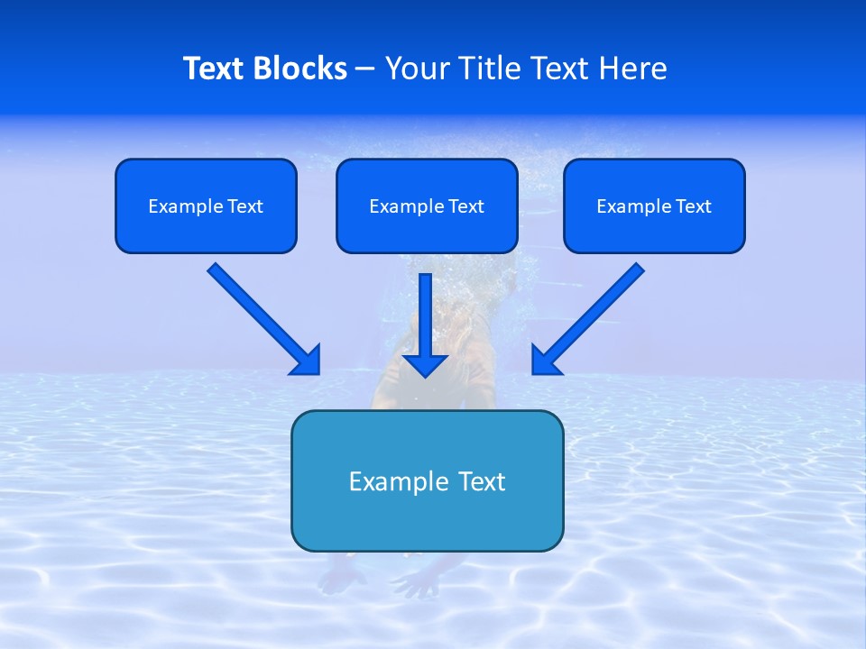 Exercise Beach People PowerPoint Template