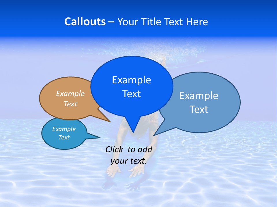 Exercise Beach People PowerPoint Template