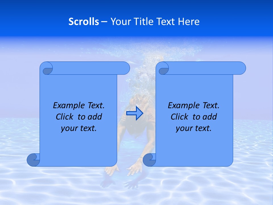 Exercise Beach People PowerPoint Template