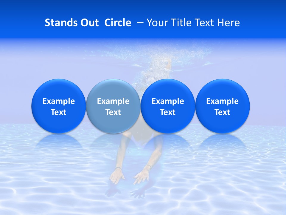 Exercise Beach People PowerPoint Template